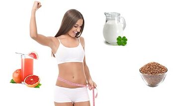 Diäten fir Gewiicht ze verléieren ëm 7 kg an enger Woch
