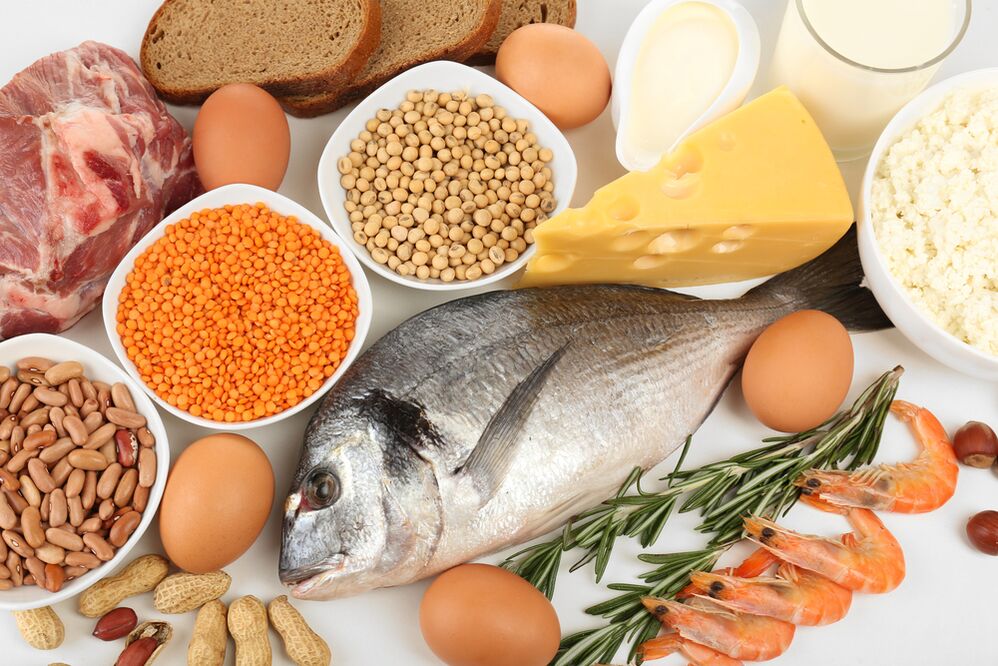 Features vun enger Protein Diät