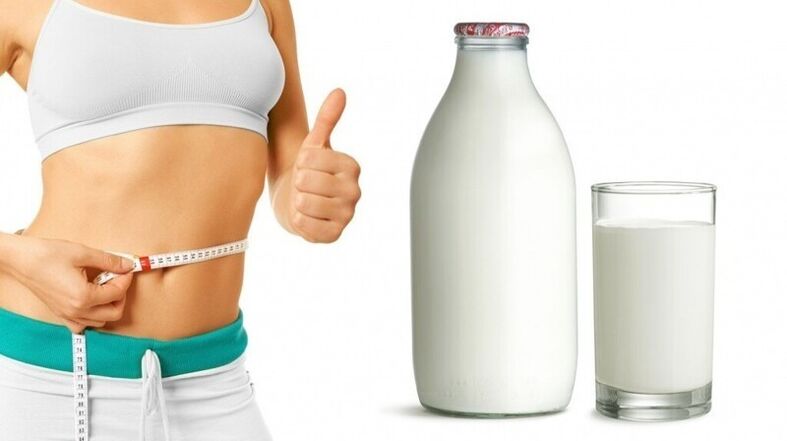 Kefir Diät fir Gewiichtsverloscht an enger Woch
