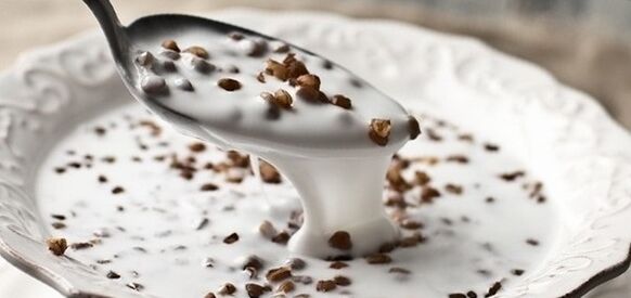Buckwheat Diät mat Kefir